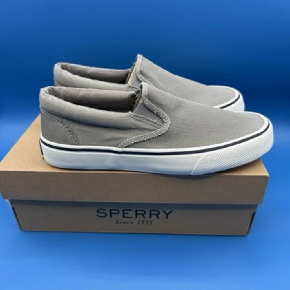 Sperry Striper II Slip On Gray Men’s Size 5